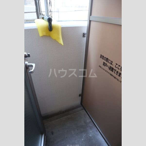 12/25 バルコニー