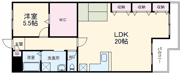 第2サンハイツ緑地公園の間取り