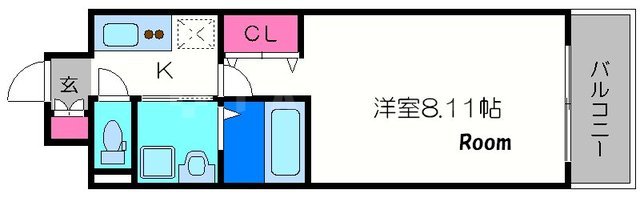Ms’palazzOJOTO(旧:メレアグロス)の間取り