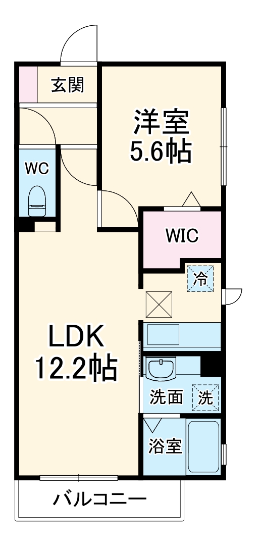 メゾンサフィールの間取り