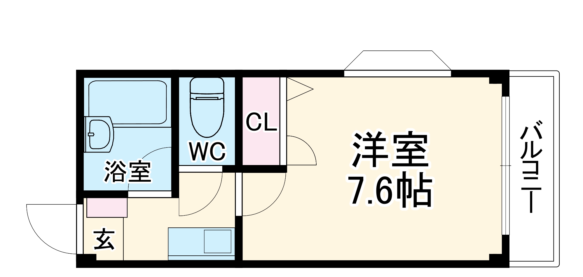 第二福井マンションの間取り