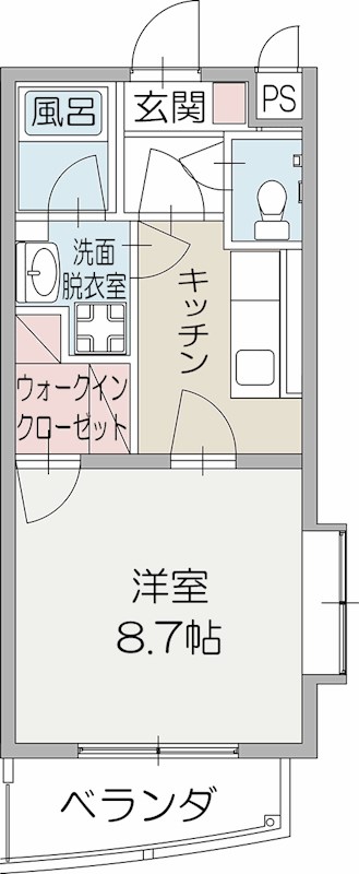 シャラの間取り