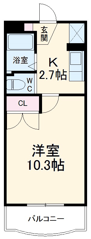 M・ウィルの間取り