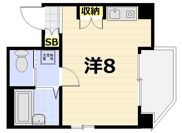 グランシティの間取り