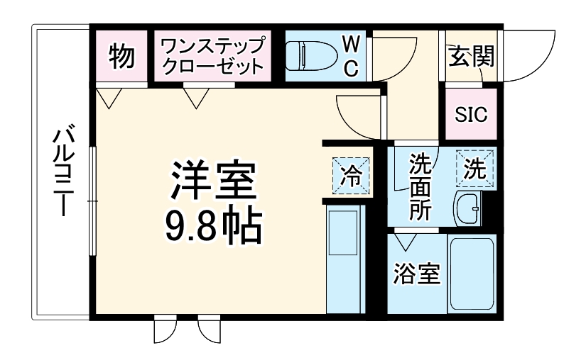 D-room中桜塚の間取り