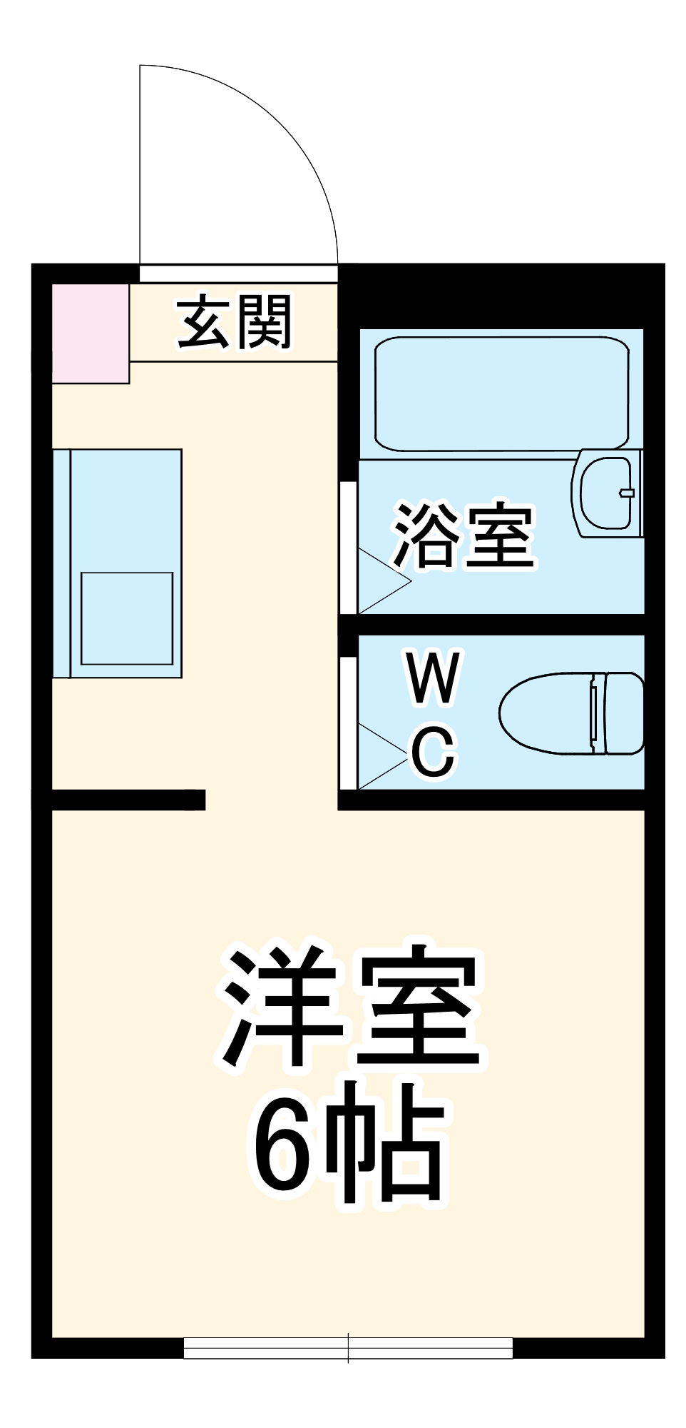 サンビレッジ仏子Ⅱの間取り