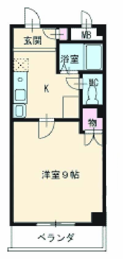 レザンドールⅡの間取り