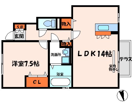 サンクレストの間取り