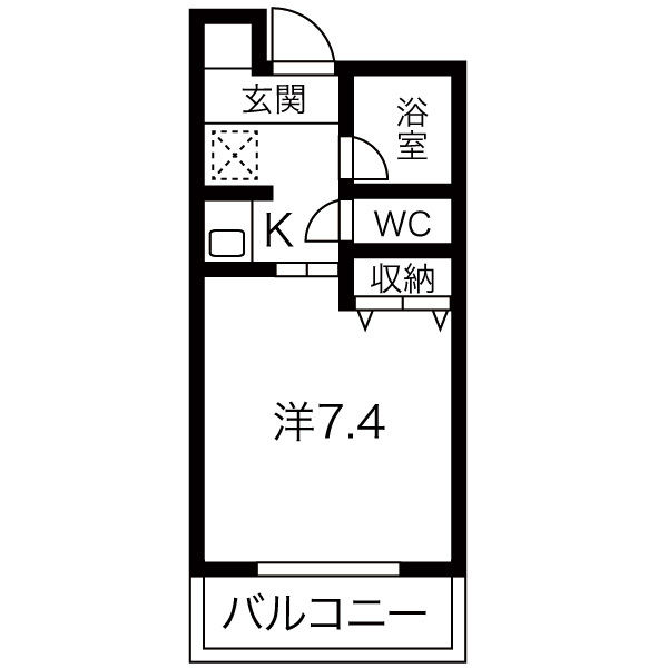 PAL千里山の間取り