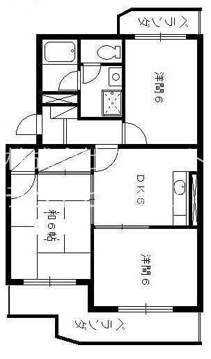 サリーナ浜北の間取り