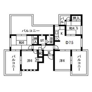 ハイタウン小島の間取り