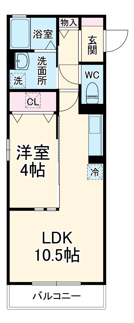 コンフォートの間取り