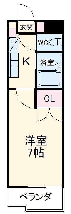 ヒルズmyの間取り