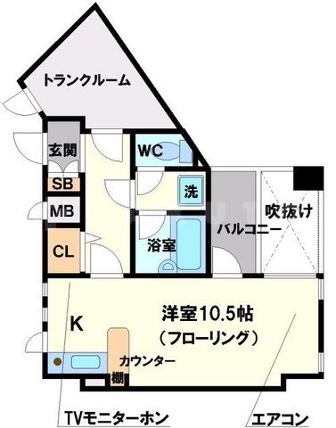 ハイム緑地公園の間取り
