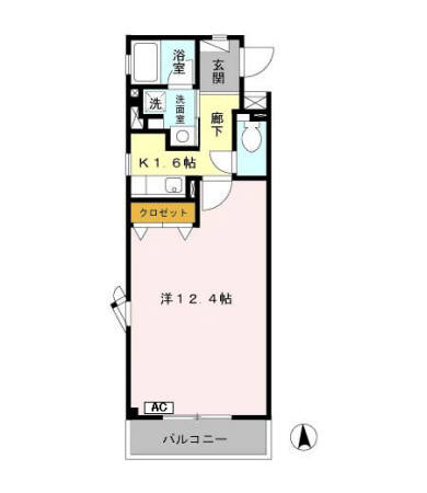 キリベアートの間取り