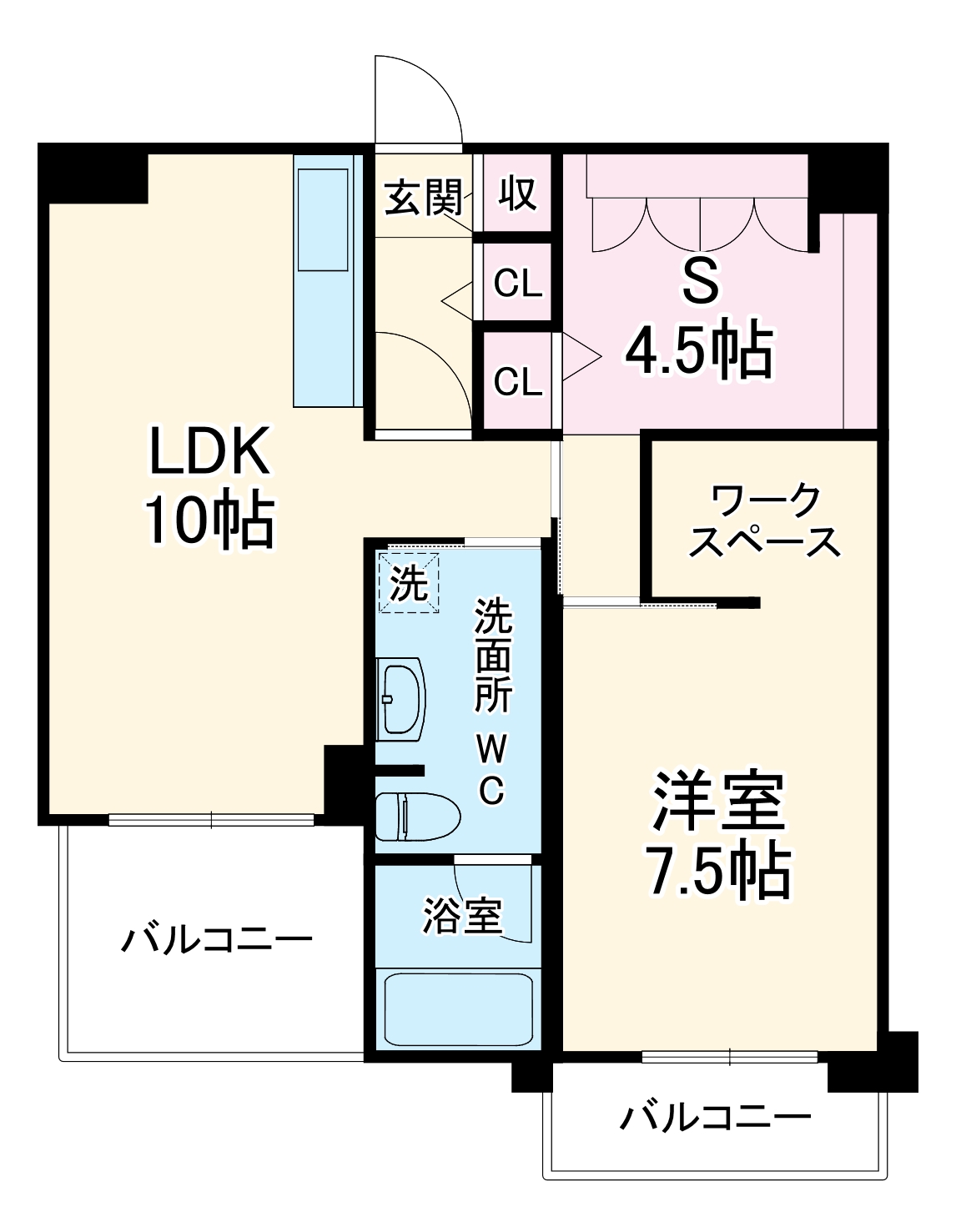 PHOENIX緑地公園の間取り