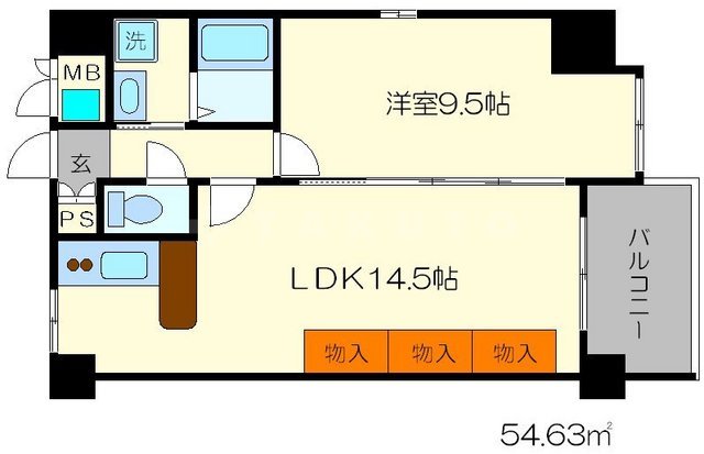 ジュネス木駒の間取り