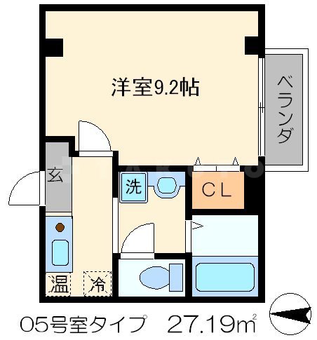 BelleForme平安の間取り