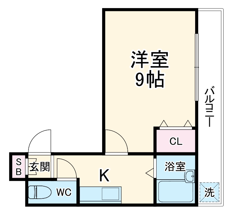 ラ・フォーレ京橋の間取り