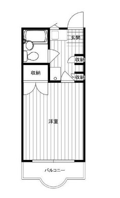 ヒラクンハイツⅡの間取り