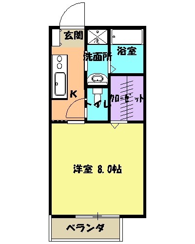 エタニティーPartⅦの間取り