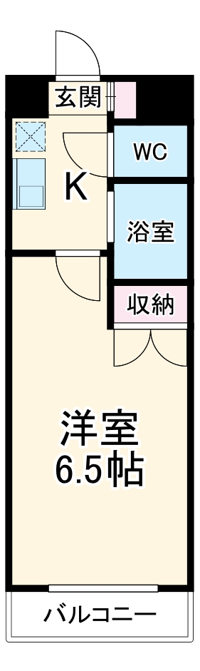 カーサ川並の間取り