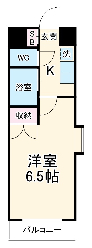 カーサ川並の間取り