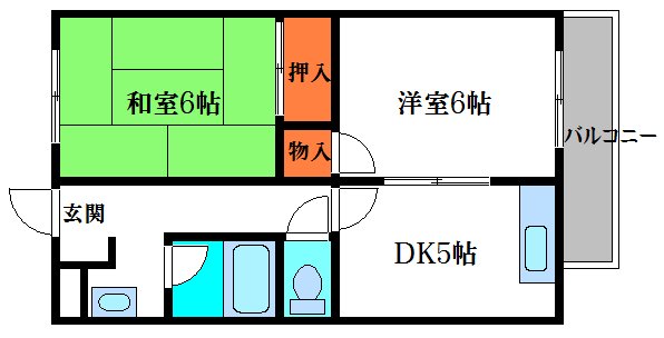 ハイライフウエストの間取り