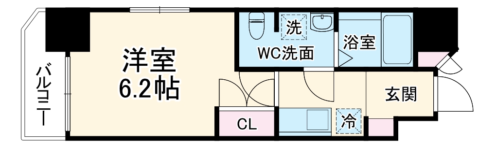 SWISS京橋の間取り