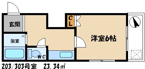 ニューハイツ桜Ⅳの間取り