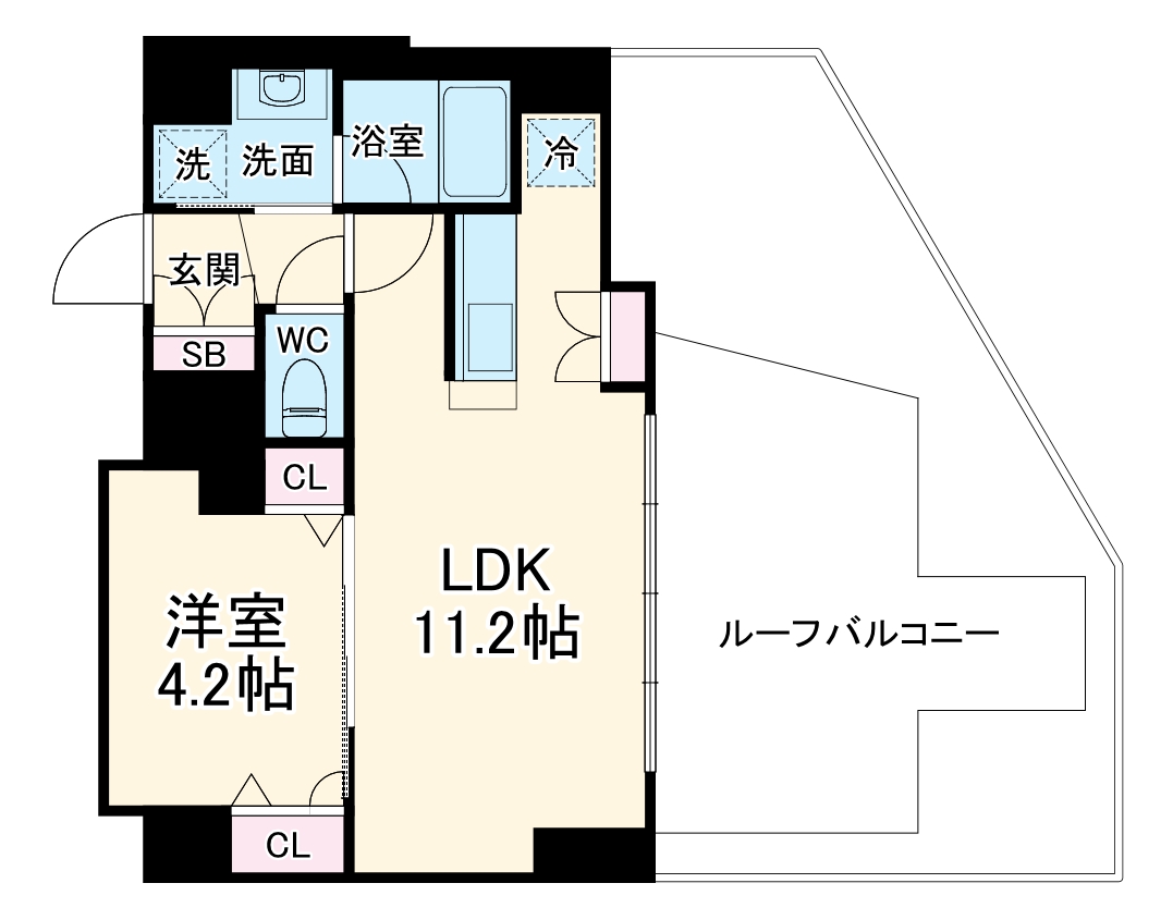 アーバネックス豊中の間取り