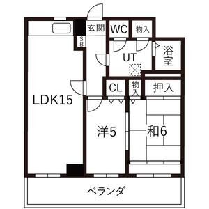 京都嵐山レックスマンションの間取り