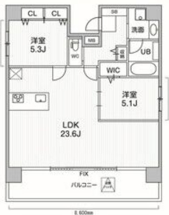 2/30 間取