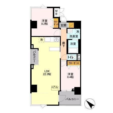グリーンヒルズの間取り