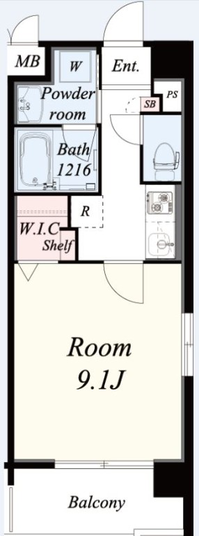 ソレイユルヴァンの間取り