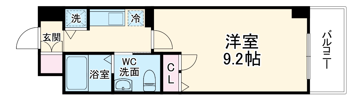 レジデンス京橋スクエアの間取り