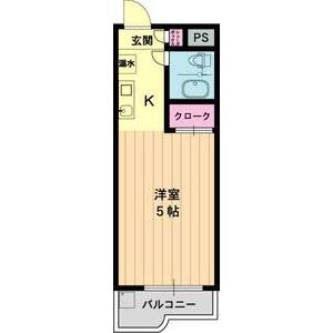 メゾンドパプリカの間取り