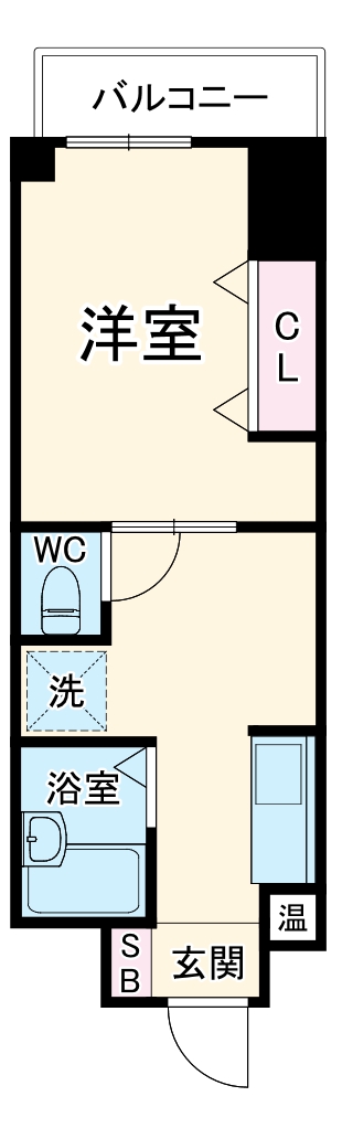 YKマンションの間取り