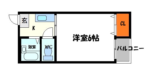 エル・シャローム滝井の間取り