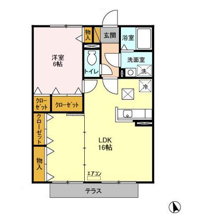 ルミエールモナリエの間取り