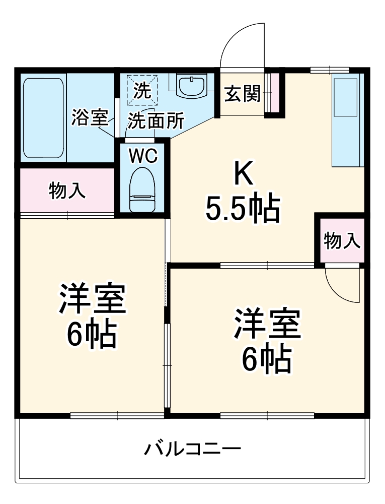 エントピアの間取り