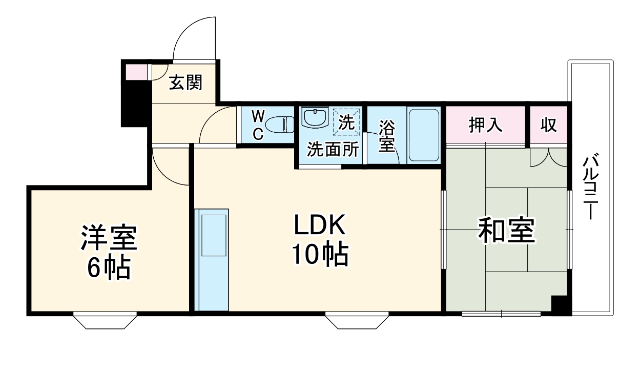 佐太ハイツの間取り