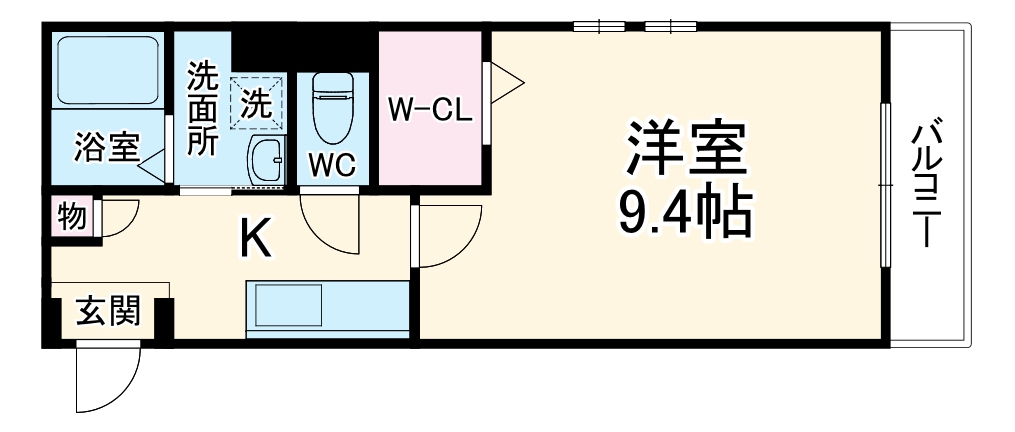 ラフォンテ萱島の間取り