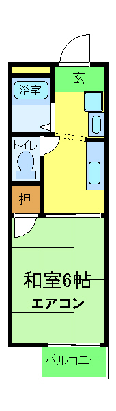 フレグランス井上の間取り