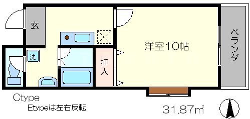 メディナ三条室町の間取り