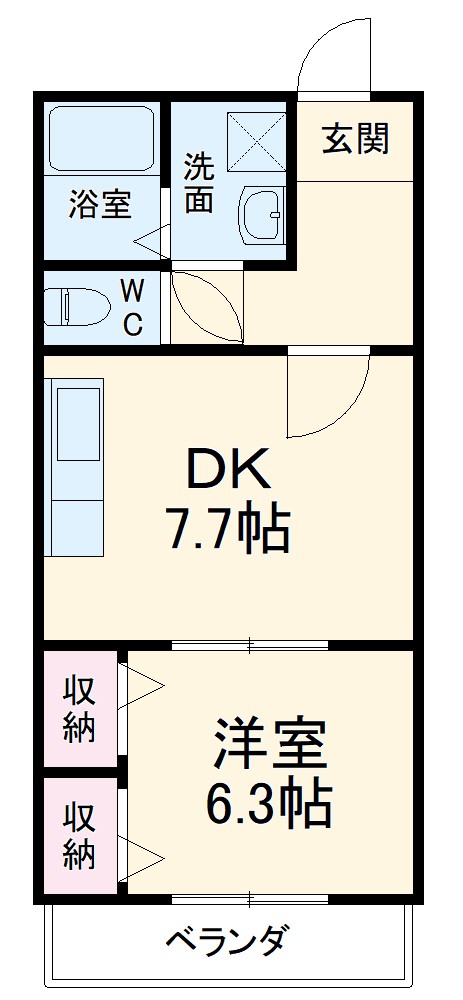 グレイスCHIEの間取り