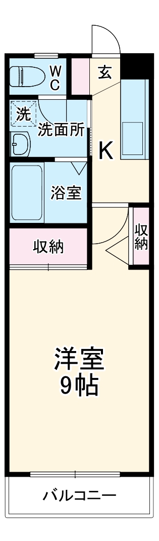 ハイツ真澄の間取り