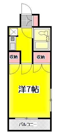 ベルシティの間取り