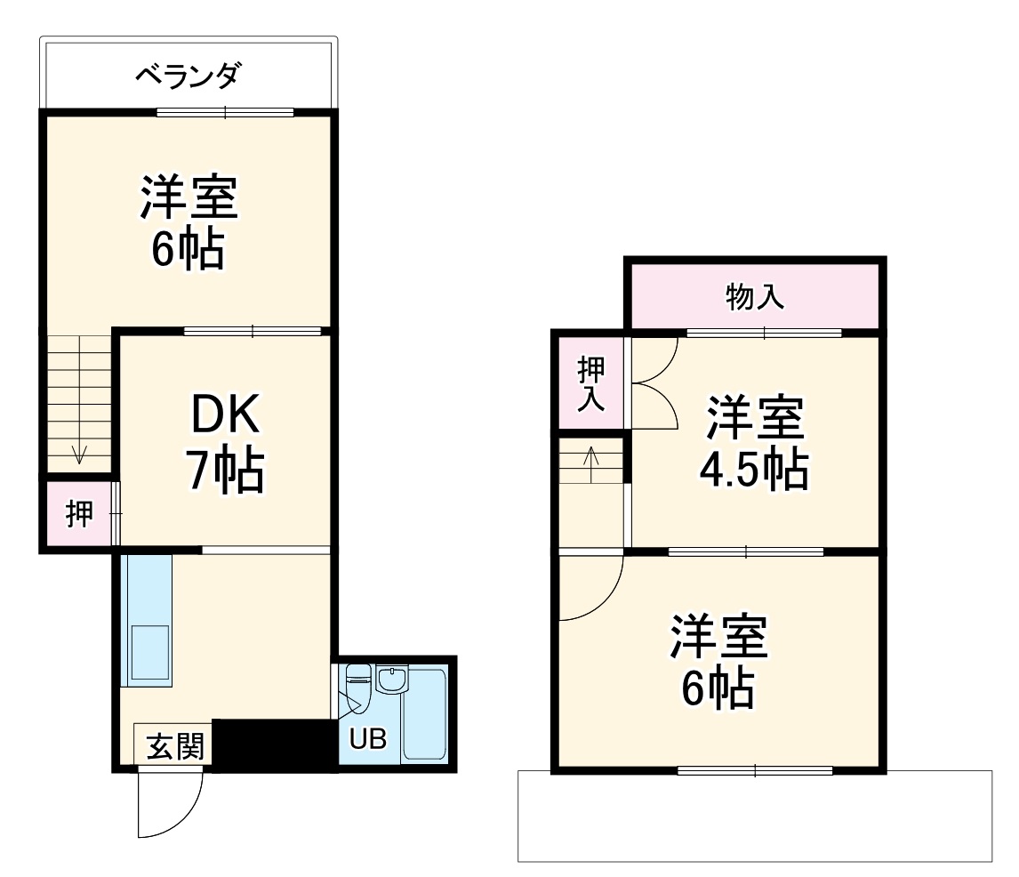 トゥリオーニ守口の間取り