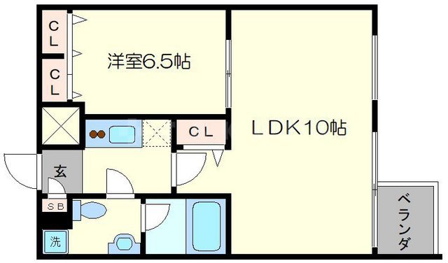 プレサンスNEO京都烏丸の間取り